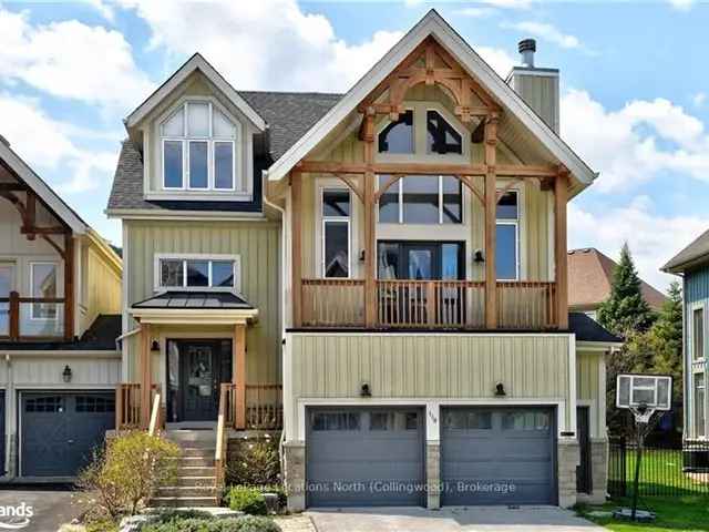 Mountain Style Chalet in Craigleith with Panoramic Ski Hill Views