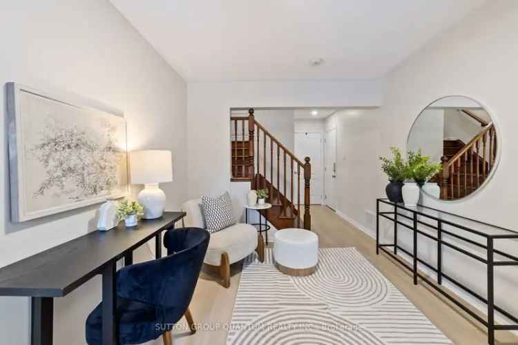 Upgraded Townhome with Open Concept Main Floor and 3-Car Parking