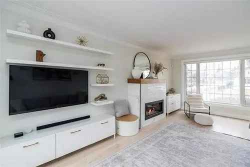 River Heights Gem: Renovated 2-Storey Home