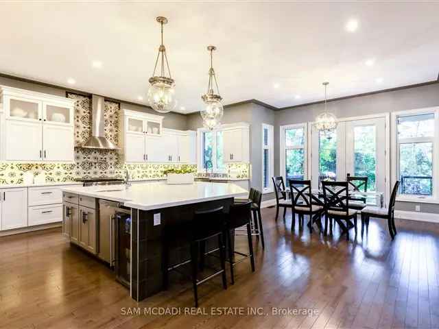 Luxury 5-Bedroom Home Cooksville Creek Views