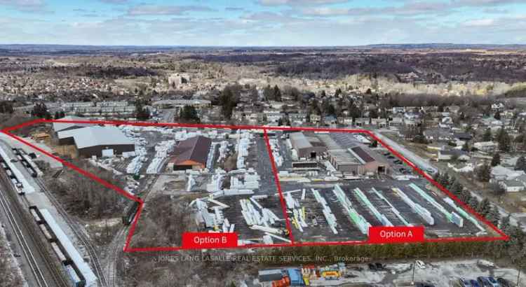 5-Acre Infill Development Site with Rail Spur and Upzoning Potential