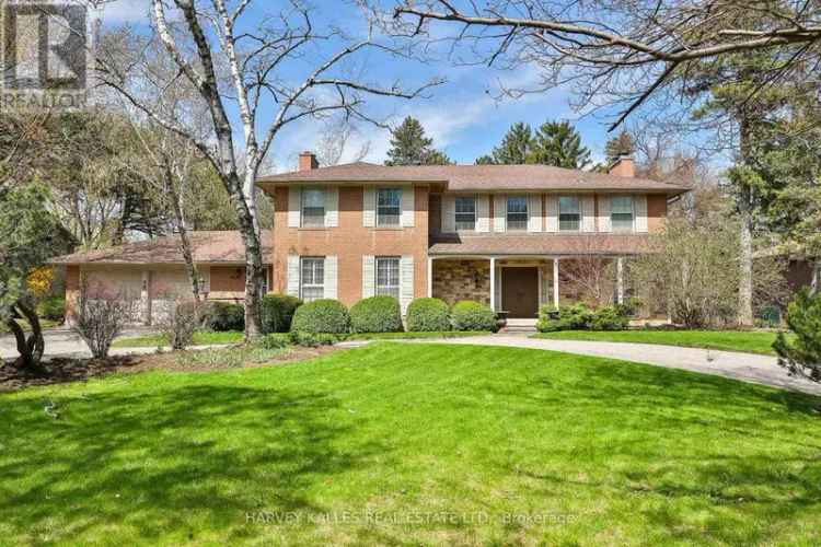 Luxury Ravine Estate Lot in Toronto's Bayview York Mills Enclave