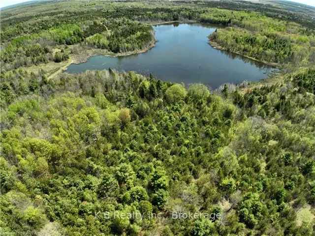 63 Acres Canadian Natural Beauty Lakefront Property