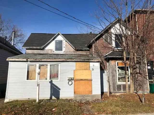 1890s Home Near Rideau Canal Refurbishment Opportunity