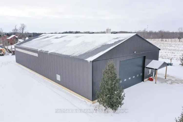 Oxford County Hog Farm For Sale - 3000 Capacity Barn, 135 Acres