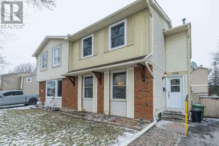 Updated Semi-Detached Home Near Amenities