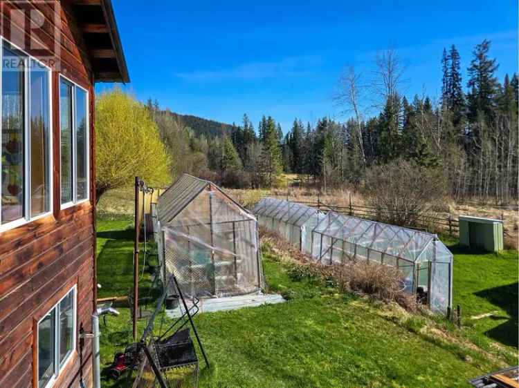 50 Acre Property with Cozy Home and Workshop