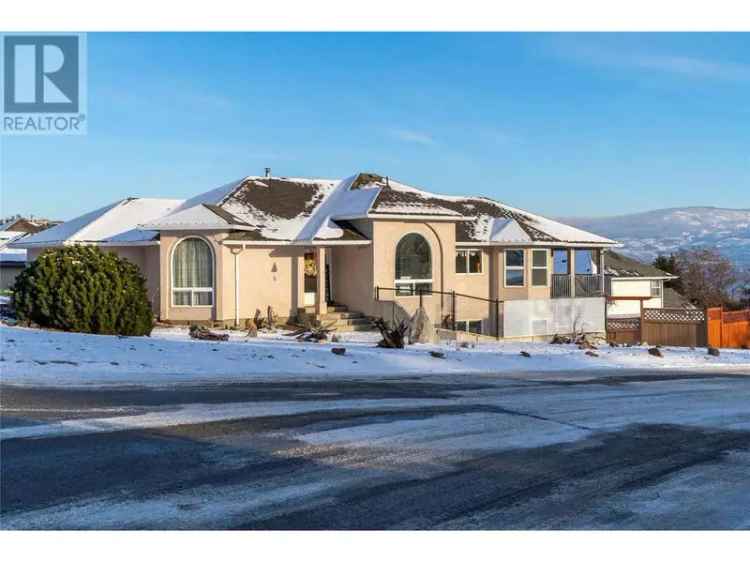 6 Bedroom West Kelowna Home with Lake Views and Pool