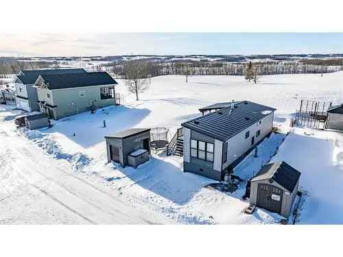 Condo for Sale in Rural Red Deer County Alberta with Stunning Golf Course Views