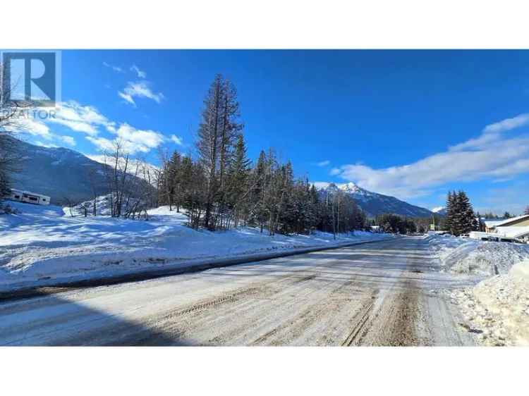 Uptown Lot with Rocky Mountain Views Near Amenities