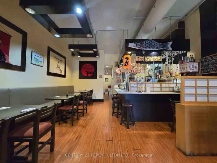 Japanese Restaurant for Sale Avenue and Eglinton