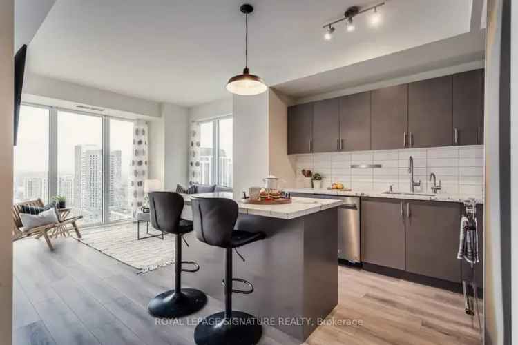 Rent luxurious corner suite at Charisma Condos with stunning views