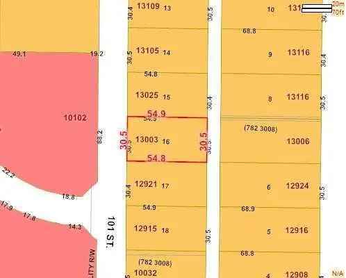 Land For Sale in 13025, 101 Street, Grande Prairie, Alberta