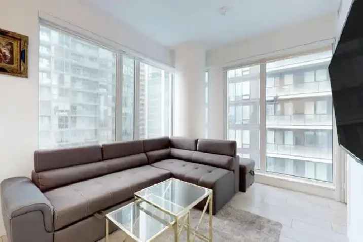 Furnished 1-Bed Condo in Downtown Toronto