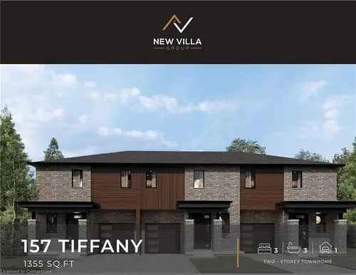 Luxury Townhome in Cambridge Ontario