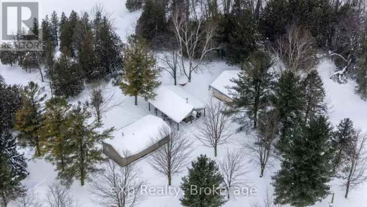 100-Acre Recreational Property with Two Cottages and Lake in Bruce County