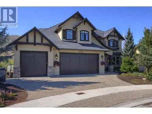 House For Sale in Southwest Mission Kelowna with Mountain and Lake Views