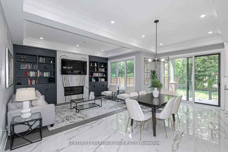 Exceptional Richmond Hill Home: Grand Foyer, Chef's Kitchen, Finished Basement