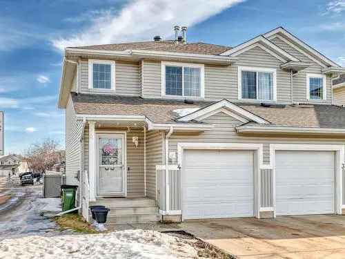 Buy Duplex in Miller Edmonton with Spacious Layout and Private Yard