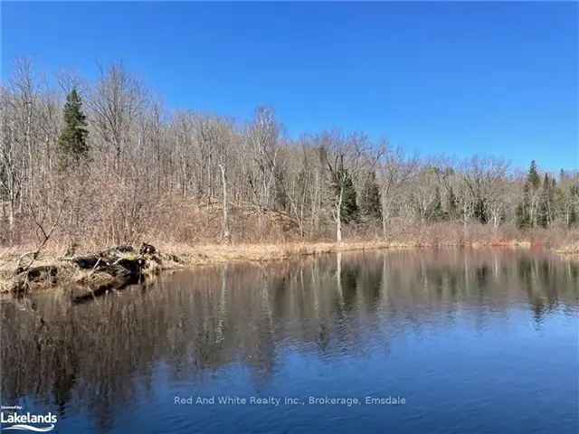 Water Access Vacant Land 52.8 Acres Waterfront Cottage Country