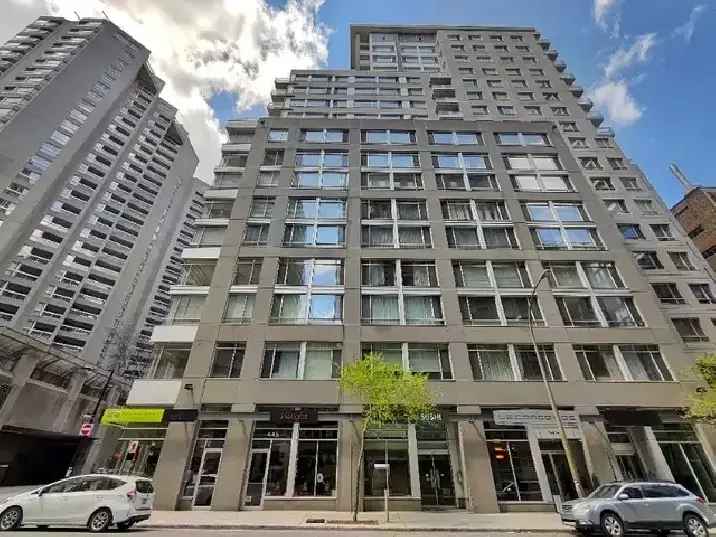 Furnished studio Downtown Montreal/Place des Arts/McGill