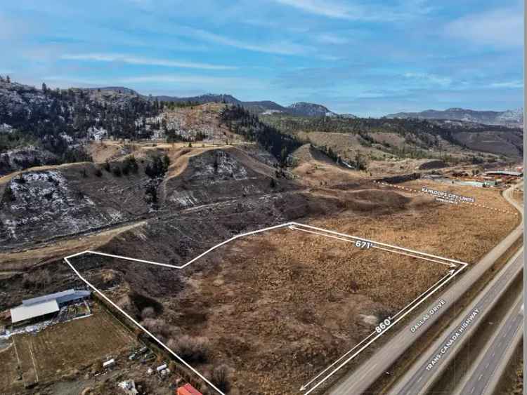 Land For Sale in Kamloops, British Columbia