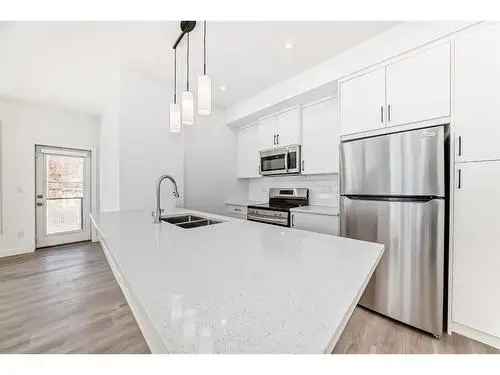 Buy Townhouse in Springbank Hill Calgary with Modern Finishes