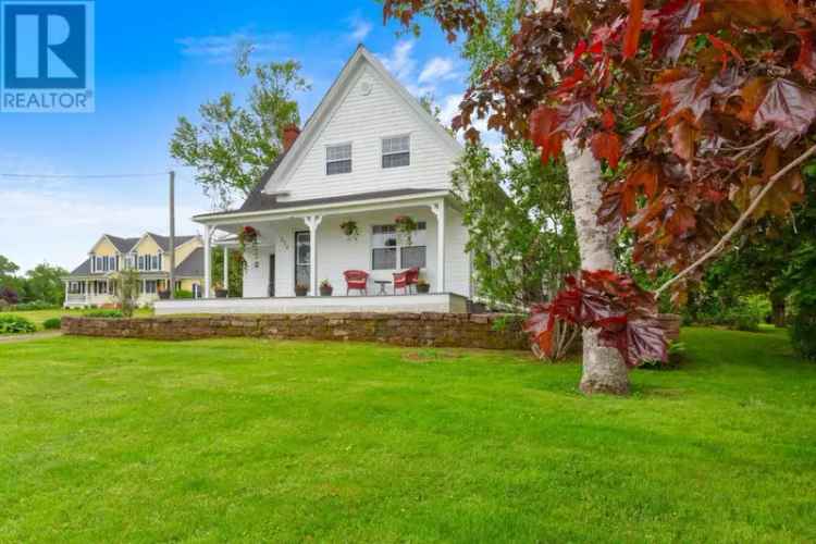 Waterfront Homestead in Lower Montague with 3BR, 2BA, Shop & Outbuildings