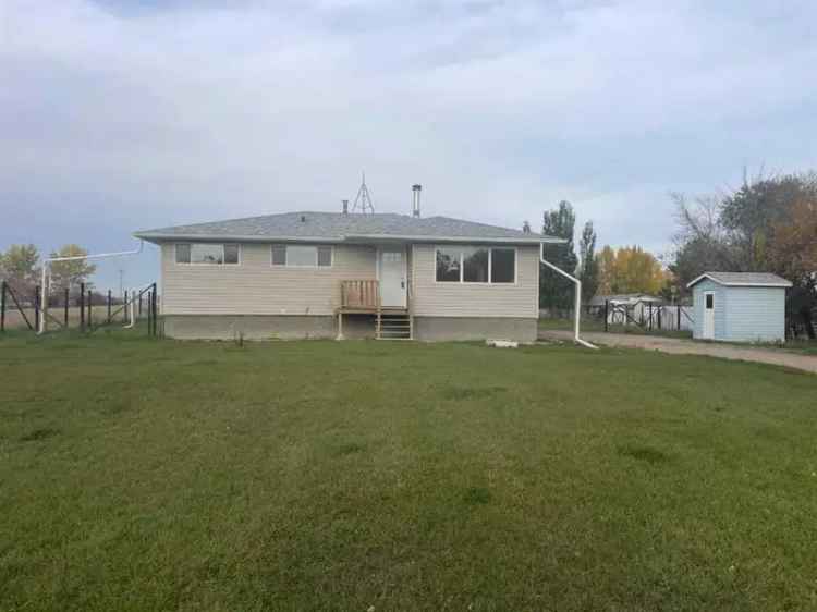 Affordable Acreage near Brooks - Updated Bungalow