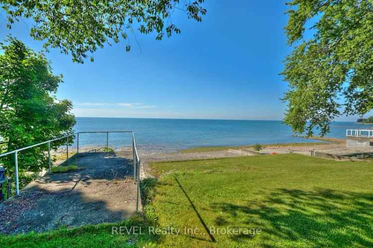 Lakefront Bungalow with Beach and Double Garage