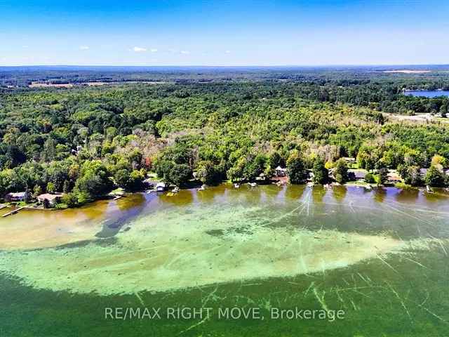 Waterfront Lot on Lake Couchiching - Build Your Dream Home