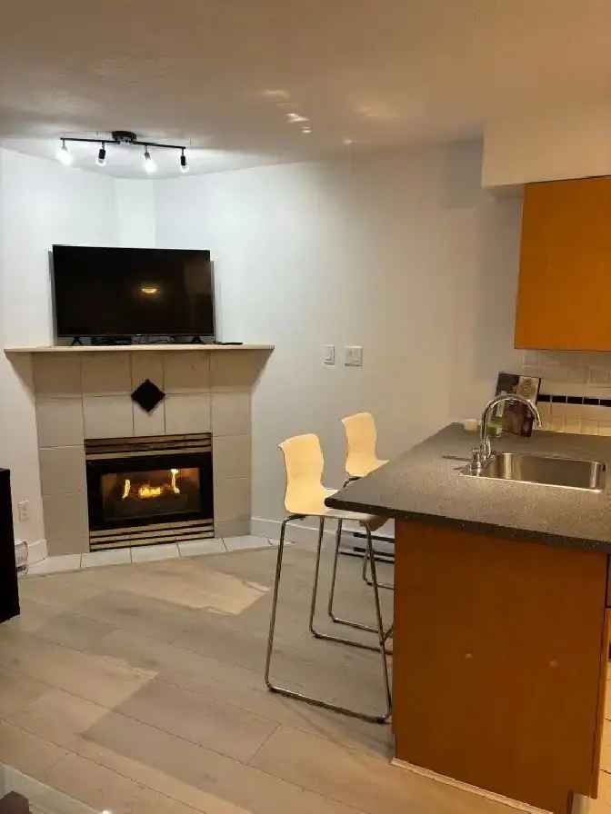 Yaletown Fully Furnished Studio Apartment $2400/month