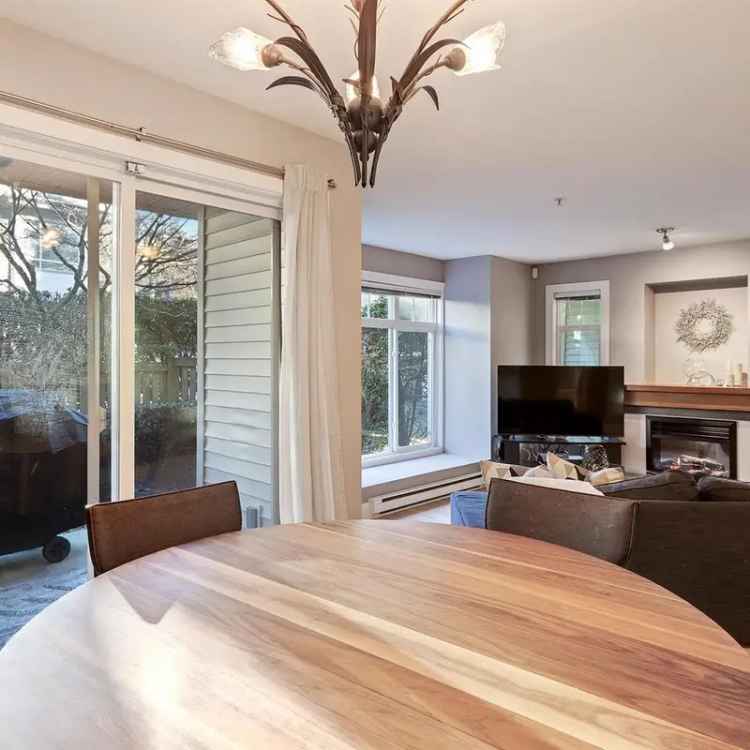 For Sale Townhouse in South Burnaby with Garden and Patios