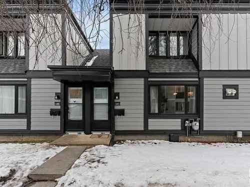 Townhouse For Sale In Rundle Heights, Edmonton, Alberta