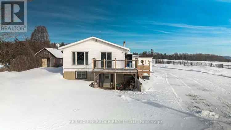 105 Acre Hobby Farm with Cattle and Machinery Ottawa Valley