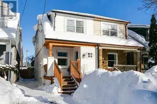 Buy House in East Danforth Toronto with Modern Upgrades and Timeless Character