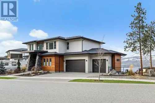 Luxury Home for Sale with Lake Views in Southwest Mission Kelowna