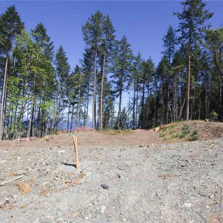 Ocean View Building Lots for Sale in Nanaimo