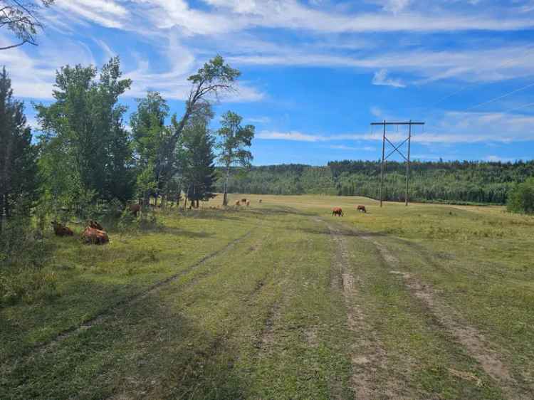 Sprawling Cariboo Ranch Land with Private Lake - 100 Mile House, BC