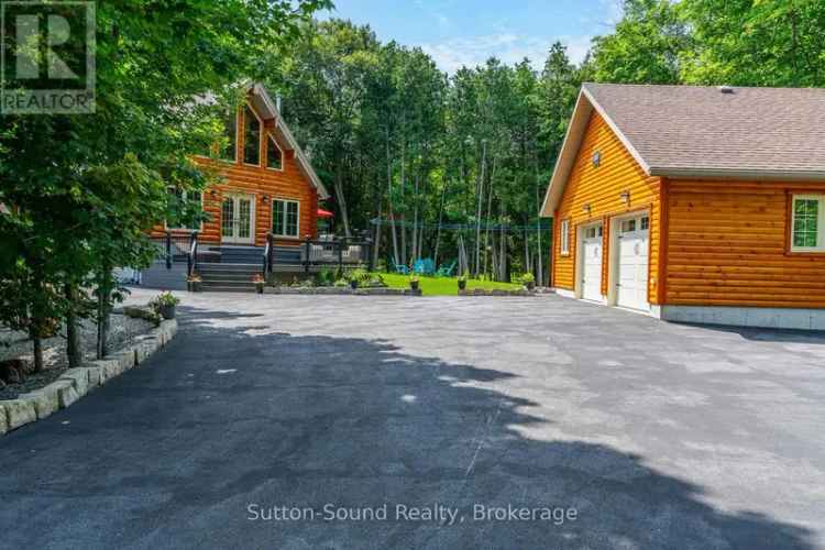 Sauble Beach 4-Season Home Cottage Heated Shop Garage Outbuildings