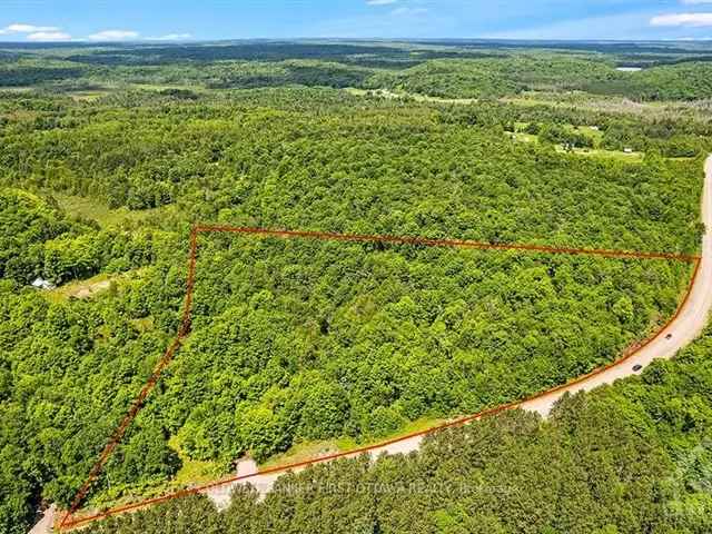 3.5-Acre Wooded Lot near Sharbot Lake - Build Your Dream Home or Cabin