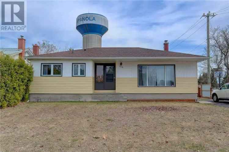 Espanola Family Bungalow 3 Bedroom Unfinished Basement