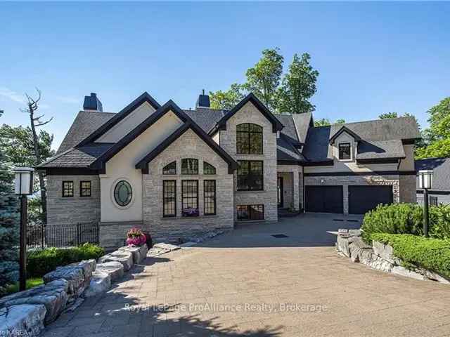 Spectacular Waterfront Masterpiece on St Lawrence River