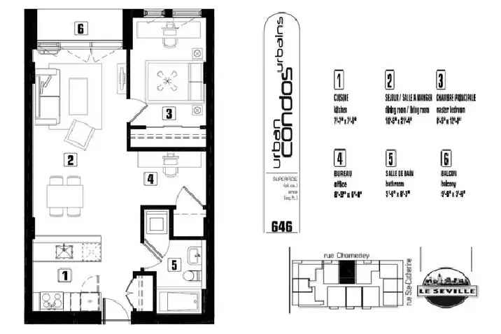 Downtown Montreal 3 12 Condo for Rent