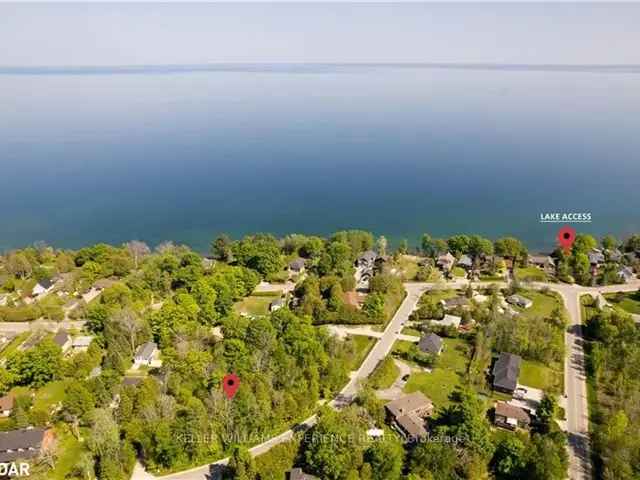 1 Acre Lake Simcoe Retreat Double Lot - Build Your Dream Home