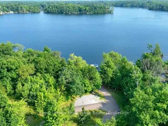 9-Acre Waterfront Lot Bobs Lake Dream Home