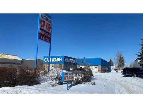 Buy Commercial Car Wash and Detail Shop in Glendale Red Deer Alberta