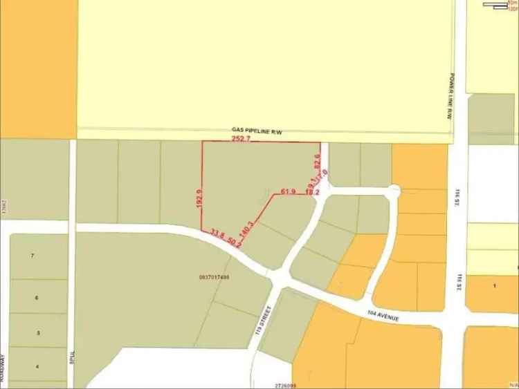 Industrial land For Rent in Town of Westlock, Alberta