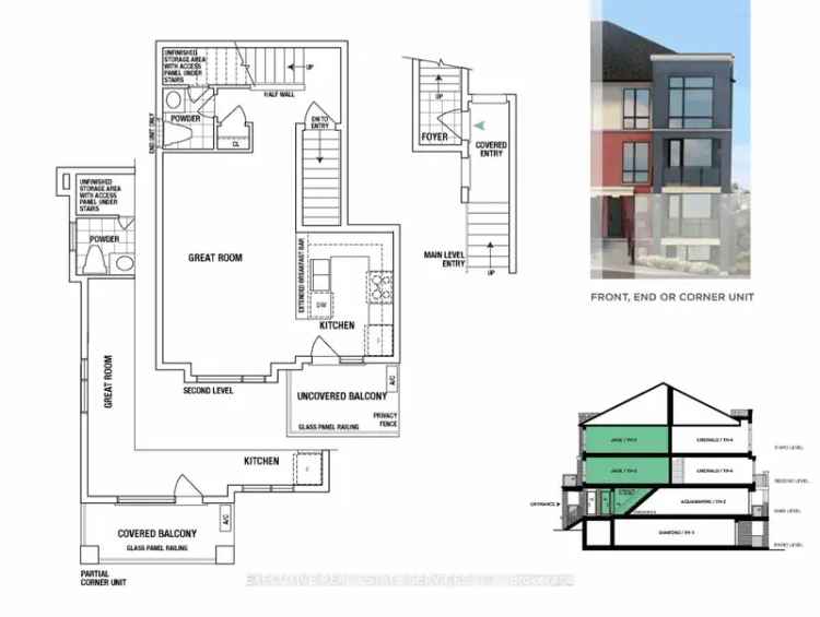 Assignment Sale Buy Upper-Level Stacked Townhouse in Brampton