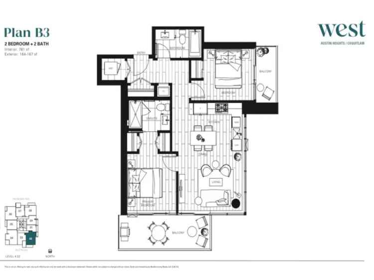 2-Bedroom 2-Bathroom High-Rise Apartment in Coquitlam Austin Heights